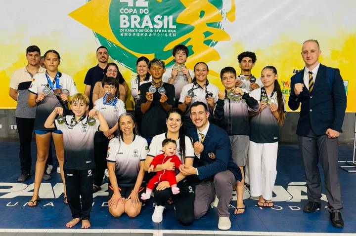 Associação União brilha na Copa do Brasil de Karatê e classifica nove atletas para o Pan-Americano na Colômbia