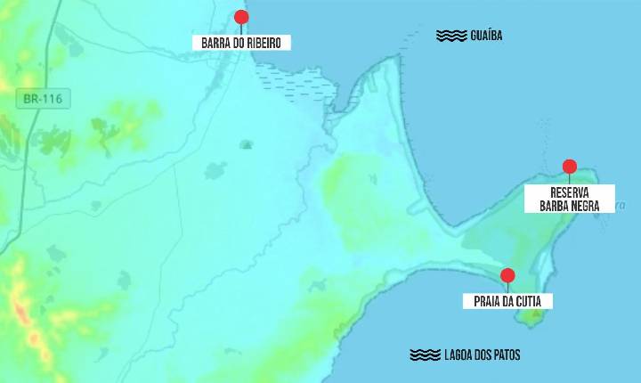 Bombeiros procuram pescador desaparecido após naufrágio
