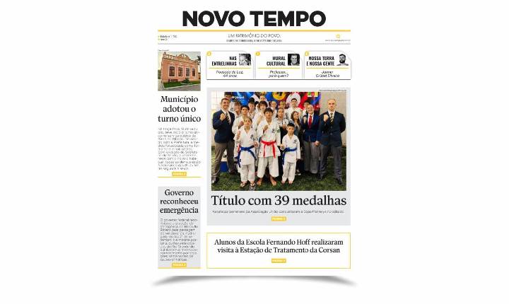 CLIQUE PARA LER A EDIÇÃO DE 16 DE OUTUBRO
