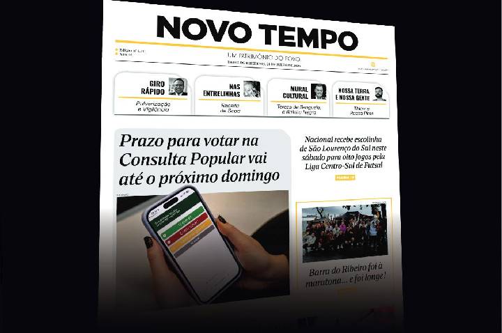 CLIQUE PARA LER A EDIÇÃO DE 24 DE JULHO