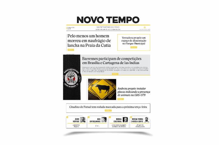 CLIQUE PARA LER A EDIÇÃO DE 18 DE SETEMBRO