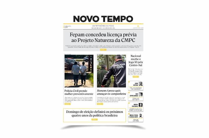 CLIQUE PARA LER A EDIÇÃO DE 23 DE OUTUBRO