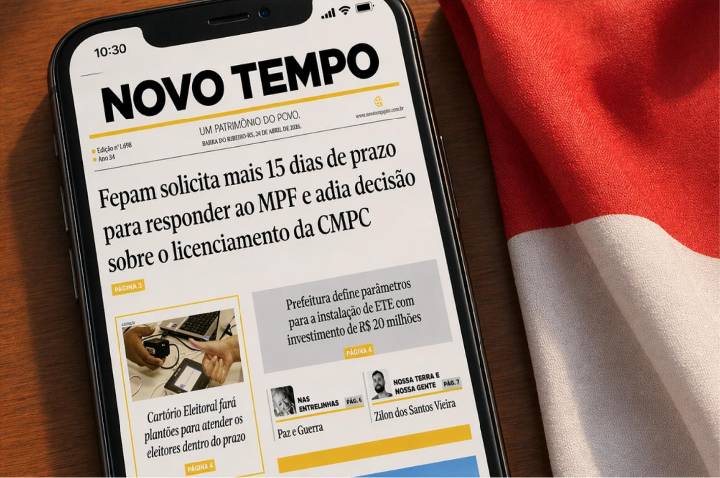 CLIQUE PARA LER A EDIÇÃO DE 24 DE ABRIL