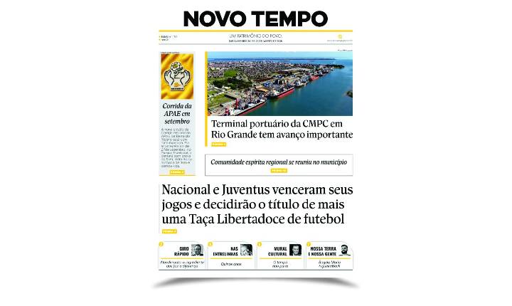 CLIQUE PARA LER A EDIÇÃO DE 28 DE AGOSTO