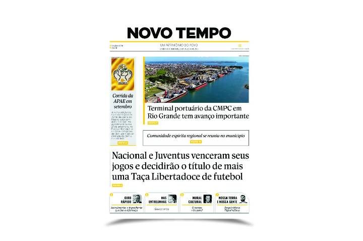 CLIQUE PARA LER A EDIÇÃO DE 28 DE AGOSTO