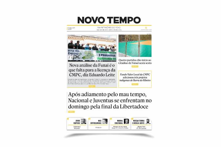 CLIQUE PARA LER A EDIÇÃO DE 4 DE SETEMBRO