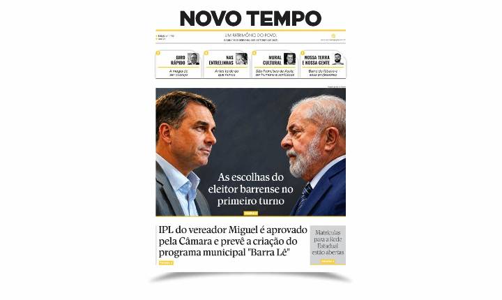 CLIQUE PARA LER A EDIÇÃO DE 9 DE OUTUBRO