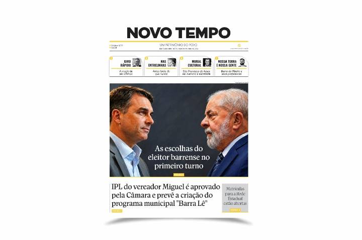 CLIQUE PARA LER A EDIÇÃO DE 9 DE OUTUBRO