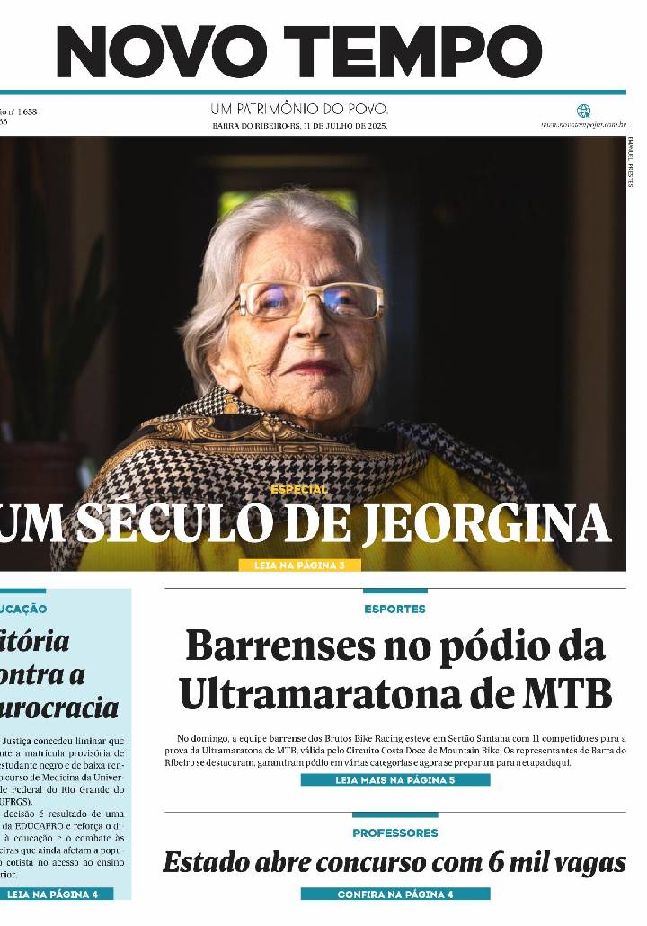 Edição de 11 de julho de 2025.