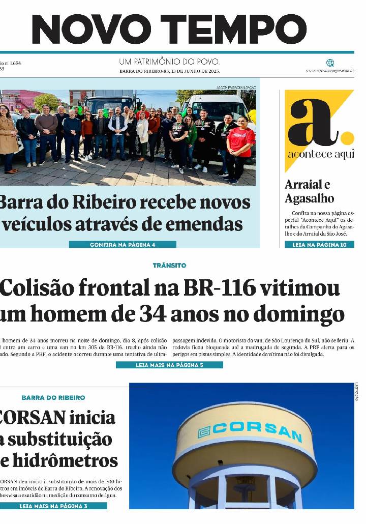 Edição de 13 de junho de 2025