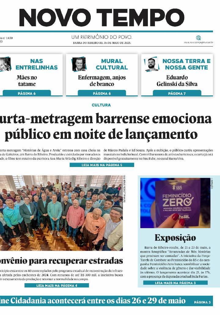 Edição de 16 de maio de 2025