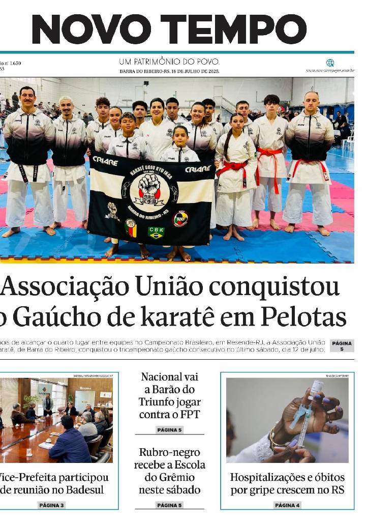 Edição de 18 de julho de 2025.