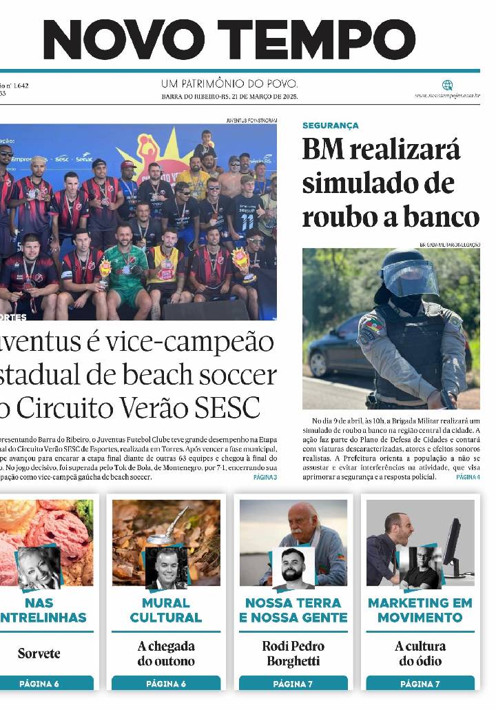 Edição de 21 de março de 2025