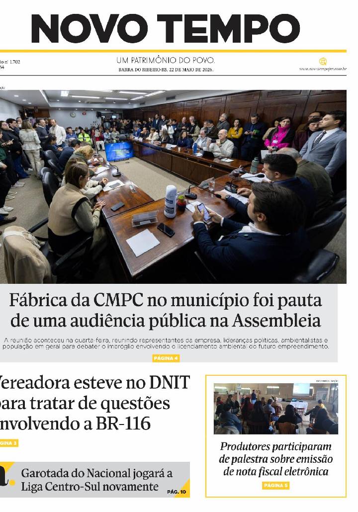 Edição de 22 de maio de 2026