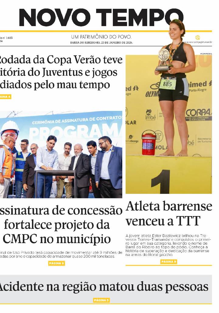 Edição de 23 de janeiro de 2026