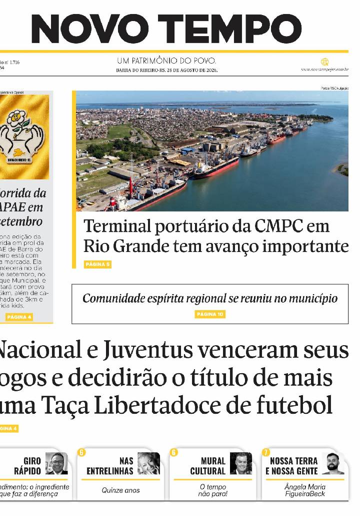Edição de 28 de agosto de 2026