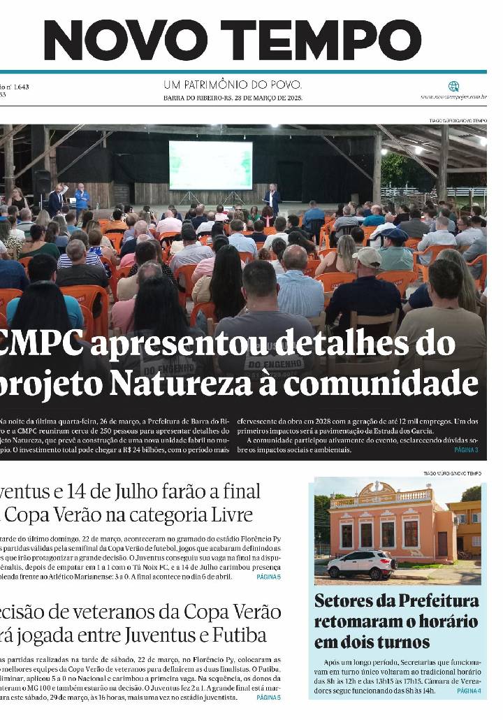 Edição de 28 de março de 2025