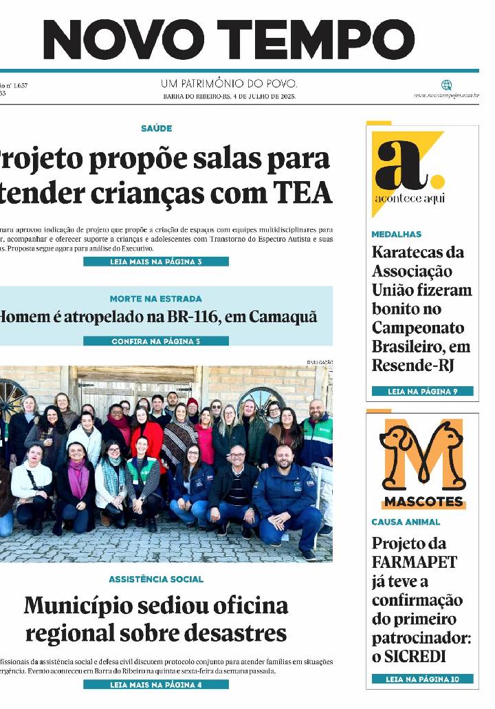 Edição de 4 de julho de 2025.
