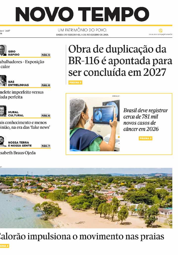 Edição de 6 de fevereiro de 2026