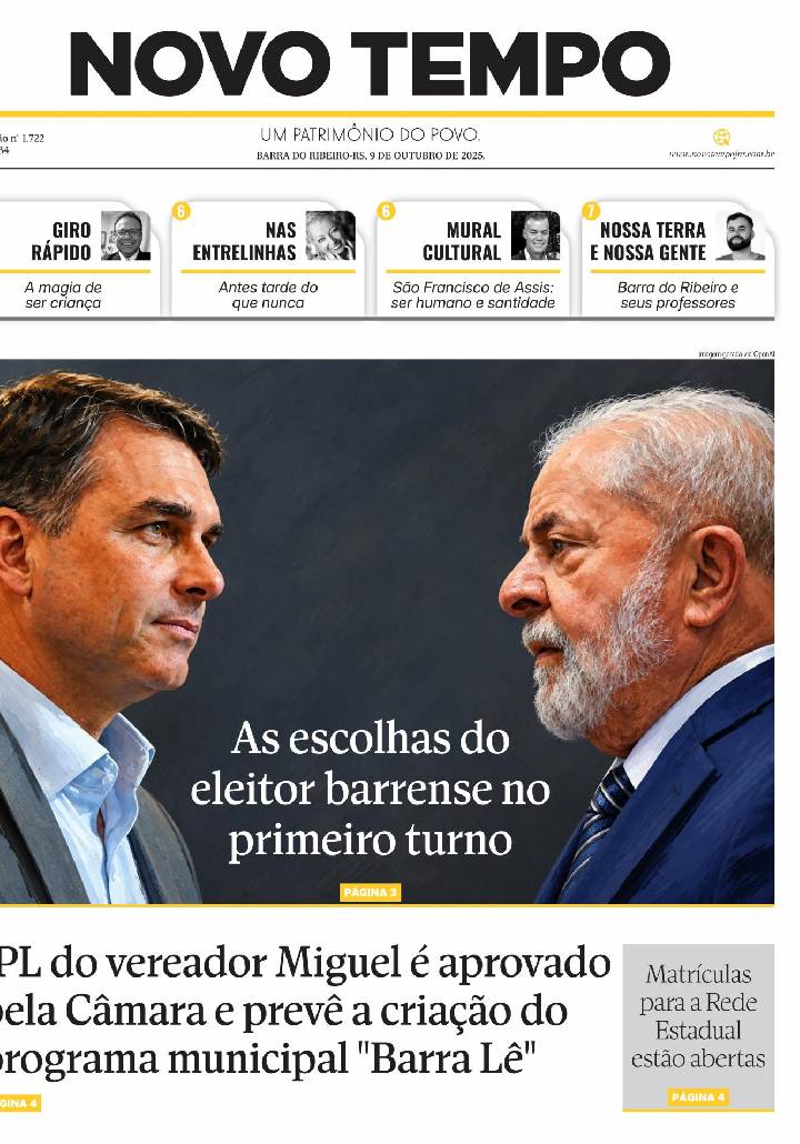 Edição de 9 de outubro de 2026