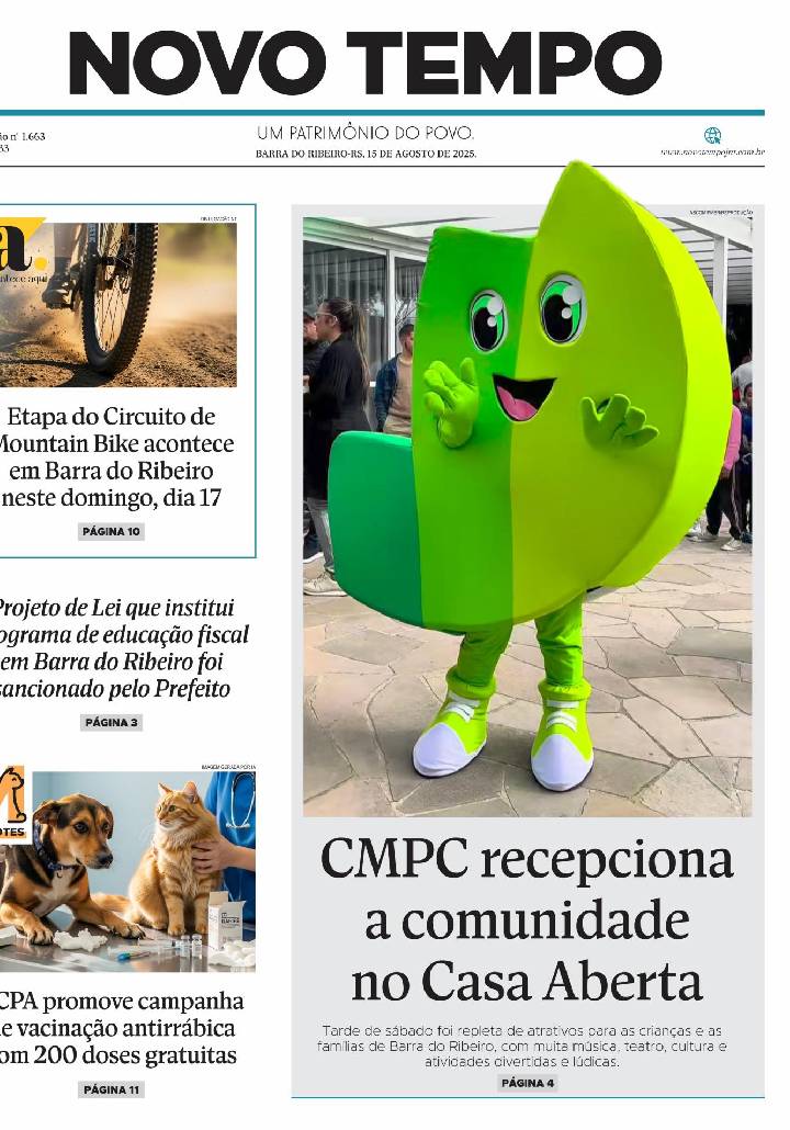 Edição de 15 de agosto de 2025.