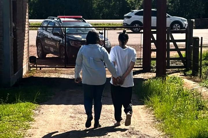 Polícia Civil prende mulher na zona rural de Barra do Ribeiro