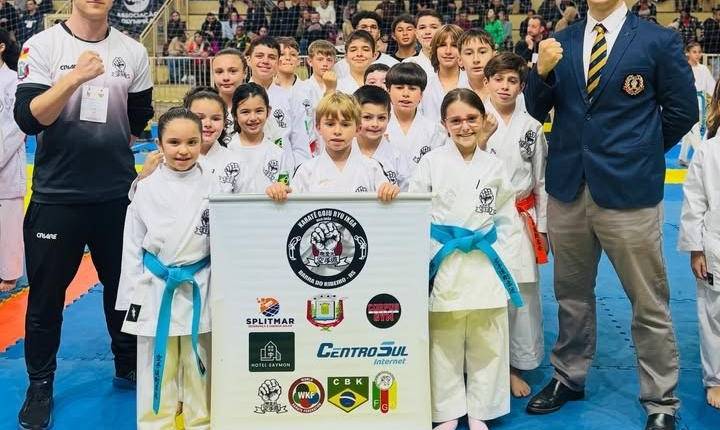 União de Karatê conquista vice-campeonato gaúcho infantil