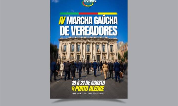 Vereadores de Barra do Ribeiro participam da 3ª Marcha Gaúcha de Vereadores