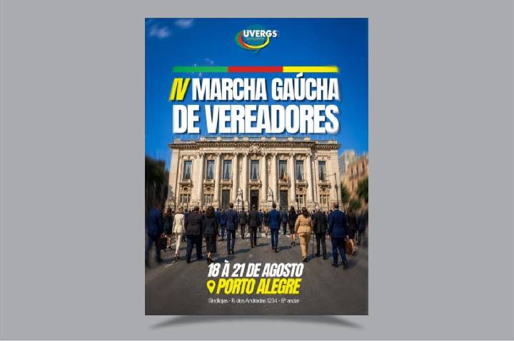 Vereadores de Barra do Ribeiro participam da 3ª Marcha Gaúcha de Vereadores