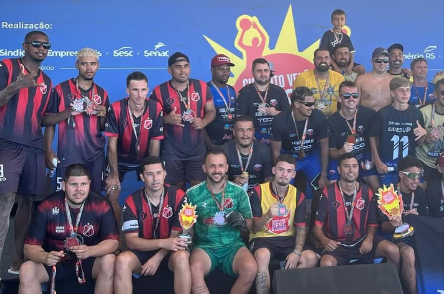 Juventus é vice-campeão estadual de Beach Soccer