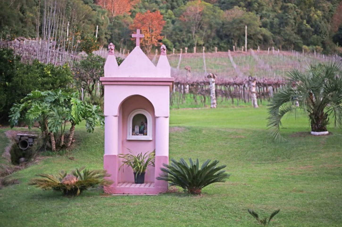 A rota dos capitéis