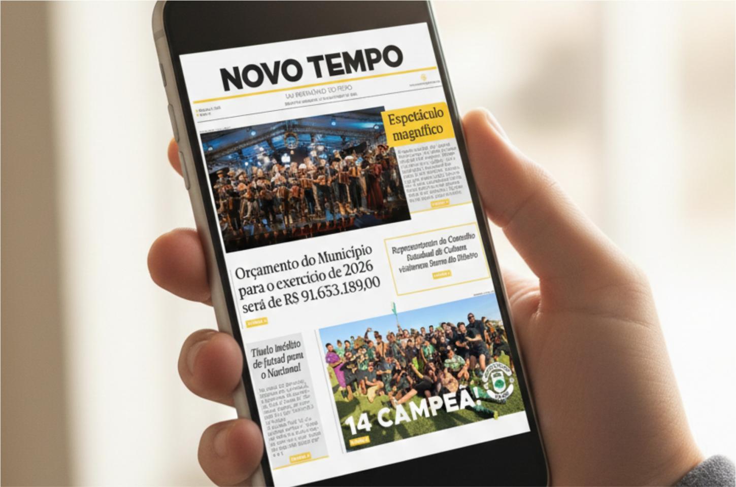 CLIQUE PARA LER A EDIÇÃO DE 12 DE DEZEMBRO