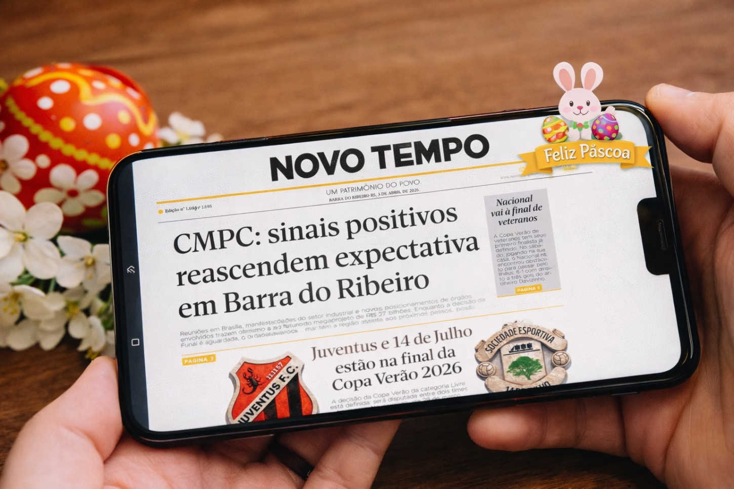 CLIQUE PARA LER A EDIÇÃO DE 3 DE ABRIL