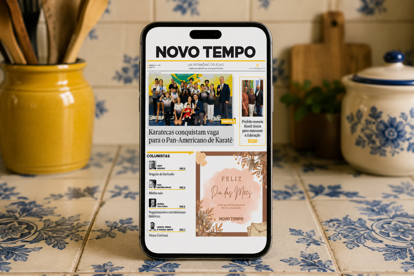 CLIQUE PARA LER A EDIÇÃO DE 8 DE MAIO
