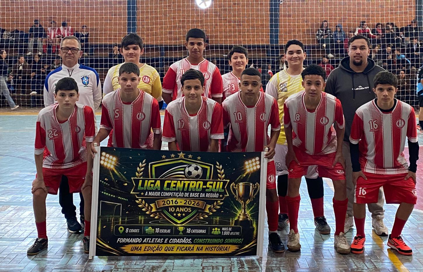 Nacional tem ótima estreia na Liga Centro-Sul de Futsal com cinco vitórias em oito confrontos contra o Atlético Sertão