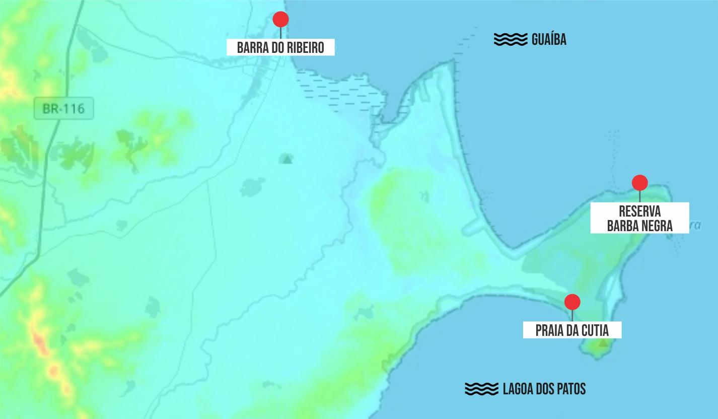 Bombeiros procuram pescador desaparecido após naufrágio